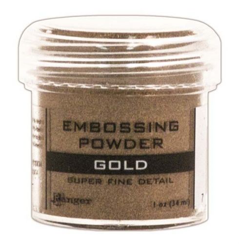Ranger - Embossing Powder 1oz Jar - Super Fine Detail - Gold
