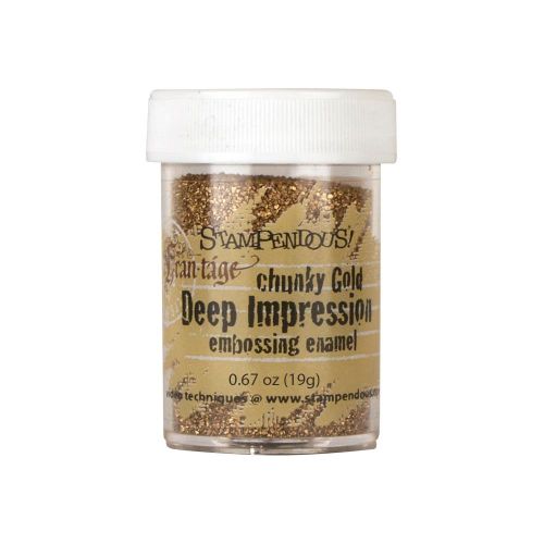 Stampendous Frantage - Deep Impression Chunky Embossing Enamel - Chunky Gold