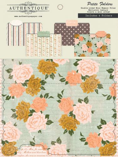 Authentique - Grace - Petite Folders Die Cuts