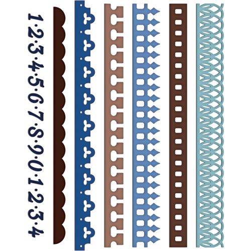 Heartfelt Creations - Cut & Emboss Dies - Border Essentials