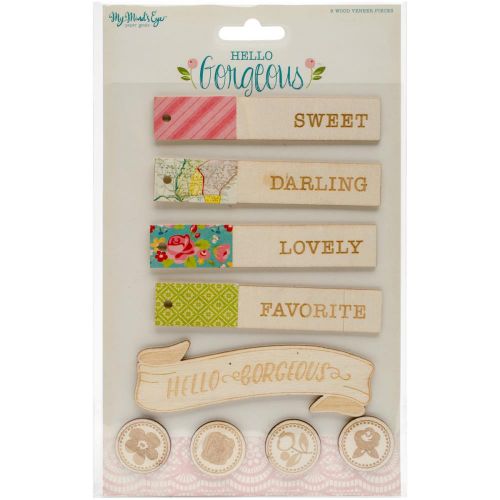 My Minds Eye - Hello Gorgeous - Wood Veneer