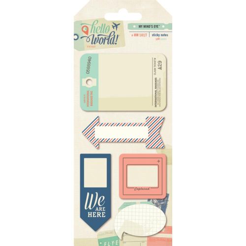 My Minds Eye - Hello World - Discovery Sticky Notes