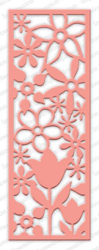 Impression Obsession - Die - Floral Panel Cutout