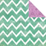 My Mind's Eye - Sherbet Jubilee Collection - Enjoy Pizzaz 12 x 12 Double Sided Patterned Paper