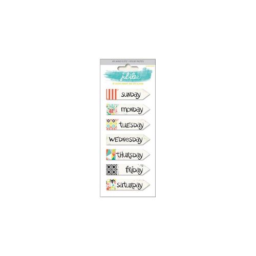 My Mind's Eye - Wild Berry Jubilee Collection - Wonder Sticky Notes