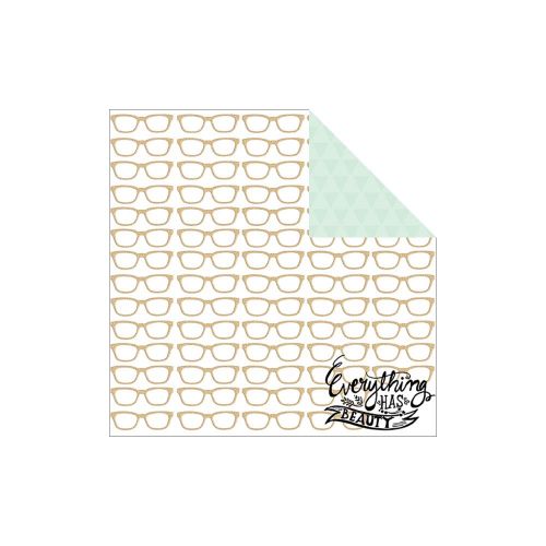 My Minds Eye - Just Sayin' Collection by Rhonna Farrer - Beauty Glittered Paper
