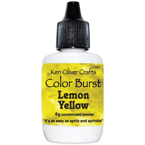 Ken Oliver Crafts - Color Burst Powder 6gm - Lemon Yellow