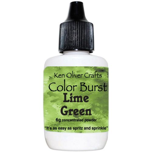 Ken Oliver Crafts - Color Burst Powder 6gm - Lime Green