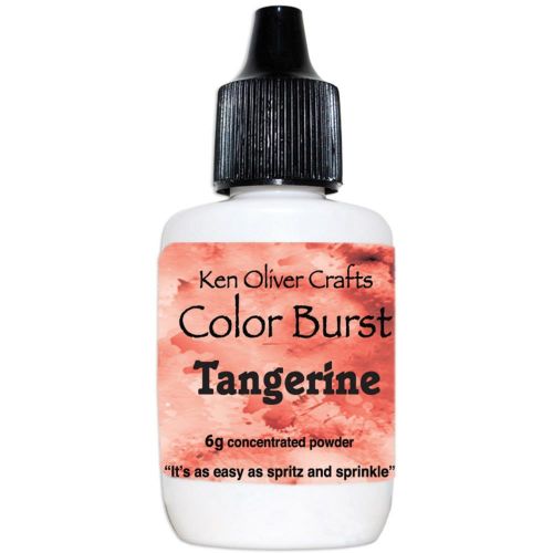 Ken Oliver Crafts - Color Burst Powder 6gm - Tangerine