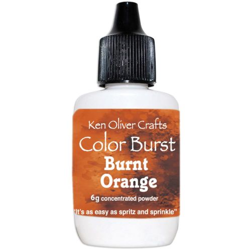 Ken Oliver Crafts - Color Burst Powder 6gm - Burnt Orange