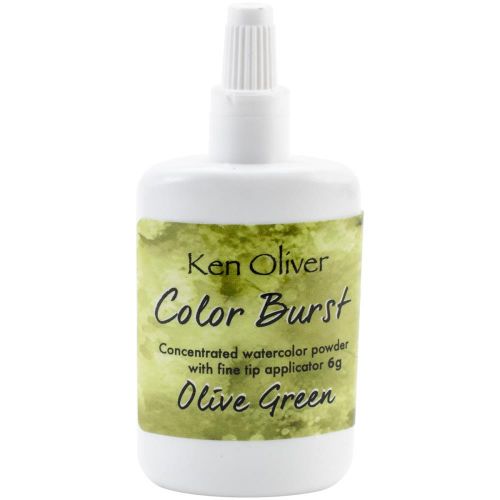 Ken Oliver Crafts - Color Burst Powder 6gm - Olive Green