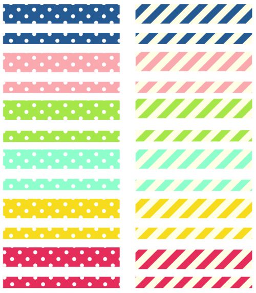 Simple Stories - Life Documented - Basic Washi Paper Tape