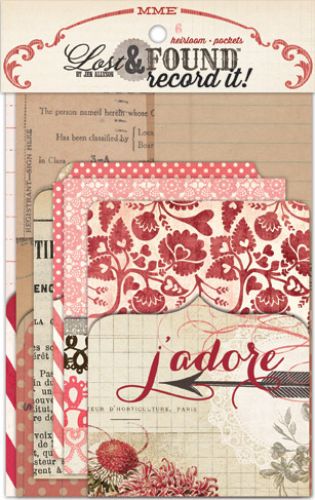 My Mind's Eye - Lost & Found - Record It - Heirloom - By Jen Allyson - Pockets