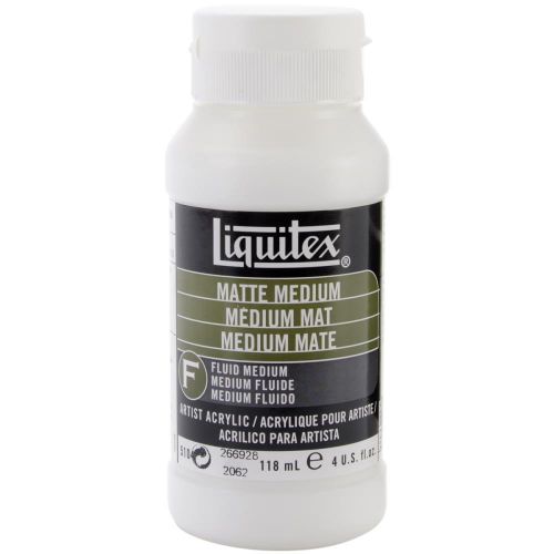 Liquitex - Matte Acrylic Fluid Medium - 4oz