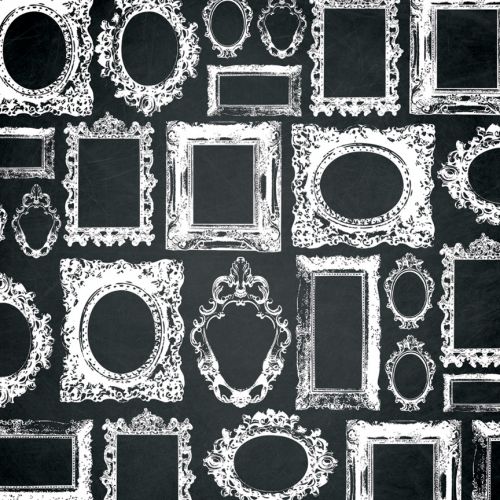 Teresa Collins Designs - Memorabilia - 12x12" Paper - Frames