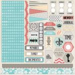 Teresa Collins Designs - Memories - Stickers