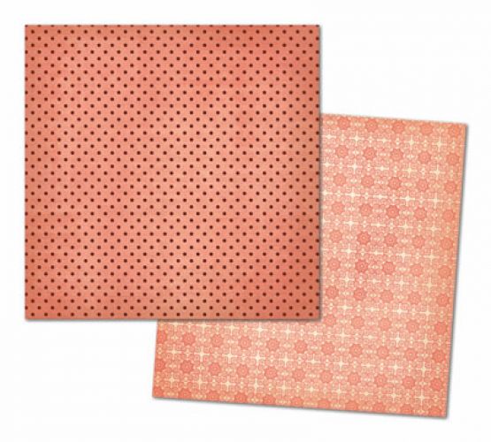 My Mind's Eye - Lost & Found - Record It - Heirloom - By Jen Allyson - 12x12" Double Sided Patterned Glittered Paper - Beautiful