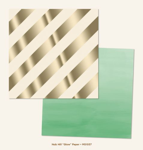 My Mind's Eye - Market Street - Nob Hill - Glow Foiled Paper