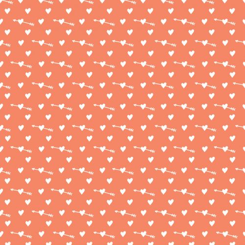 Teresa Collins Designs - Nine & Co. Collection - Hearts Paper