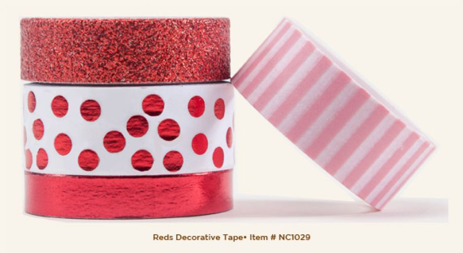 My Mind's Eye - Necessities - Reds Decorative Tape