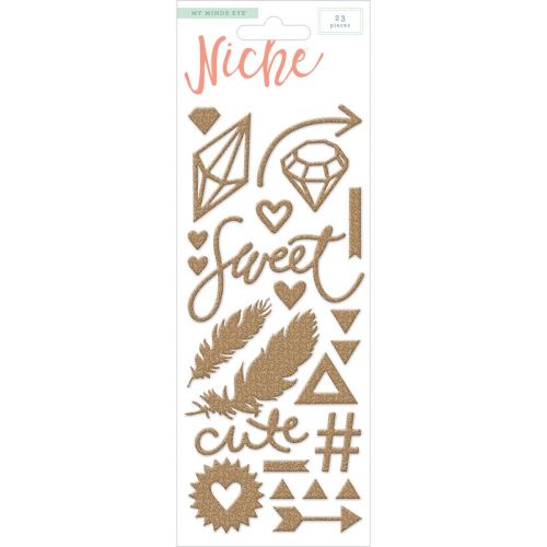 My Minds Eye - Niche - On Trend Foam Stickers
