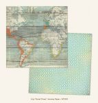 My Mind's Eye - Now and Then - By Jen Allyson - Good Times Journey 12 x 12 Double Sided Patterned Paper