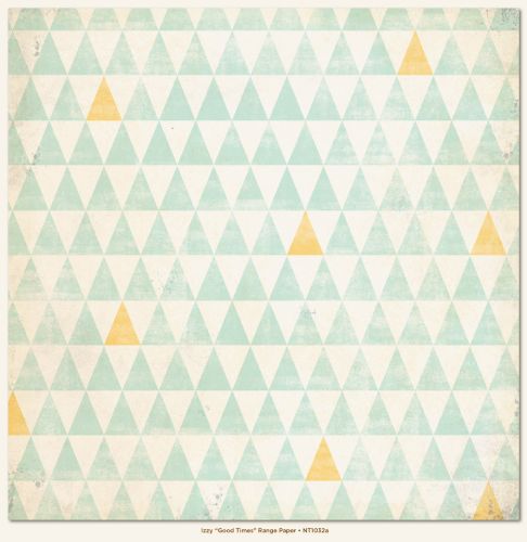 My Mind's Eye - Now and Then - By Jen Allyson - Good Times Range 12 x 12 Double Sided Patterned Paper