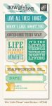 My Mind's Eye - Now and Then - By Jen Allyson - Little Things Label Stickers