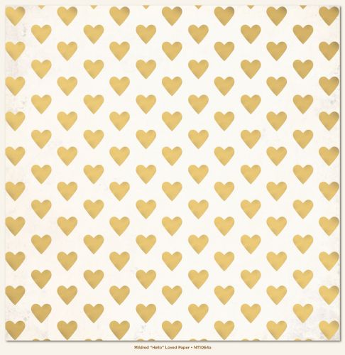 My Mind's Eye - Now and Then - By Jen Allyson - Hello Loved 12 x 12 Double Sided Patterned Paper