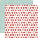 Echo Park Paper Company - Paper and Glue - 12x12" Paper - A is for Apple
