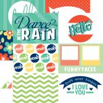 Echo Park Paper Company - Photo Freedom - Happy-Go-Lucky Collection - 12 x 12 Paper - Hello