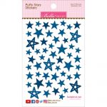 Bella Blvd - Puffy Stars Stickers 4.25"X6" - Blueberry Mix