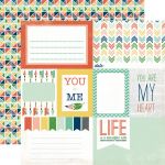 Echo Park Paper Company - Photo Freedom - Volume II - 12 x 12" Paper - You And Me