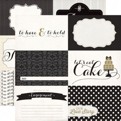 Echo Park Paper Company - Photo Freedom - You & Me Collection - 12 x 12 Paper - Have & Hold