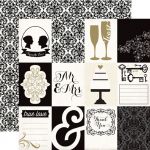 Echo Park Paper Company - Photo Freedom - You & Me Collection - 12 x 12 Paper - True Love