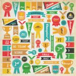 Kaisercraft - Class Act Collection - 12 x 12 Gloss Specialty - Awards