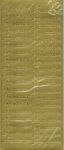Peel Off Stickers - Invitation - Gold