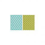 Lifestyle Crafts - Quickutz - Goosebumpz A2 Embossing Folders 2/Pkg - Whimsy