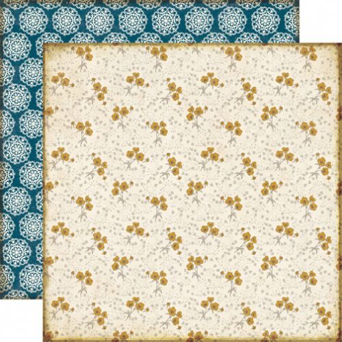 Echo Park Paper Company - Reflections - 12x12" Paper - Vintage Floral