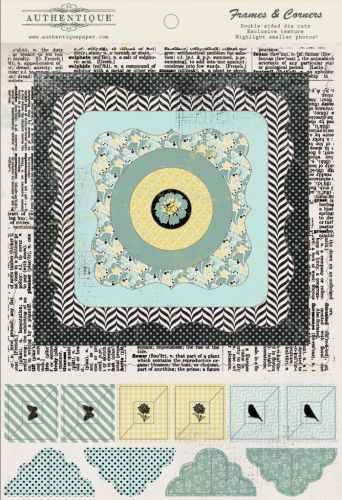 Authentique - Renew - Frames & Corners Die Cuts