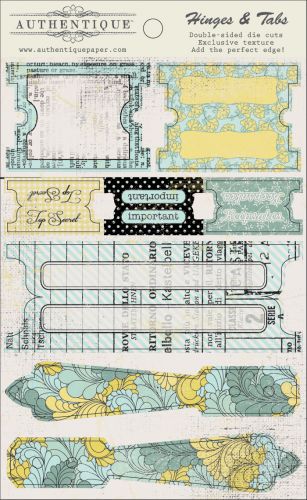 Authentique - Renew - Hinge & Tabs Die Cuts