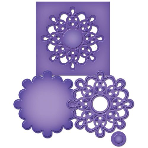 Spellbinders - Shapeabilities - Die D-Lites - Medallion Seven