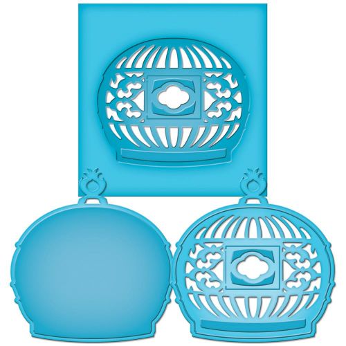 Spellbinders - Shapeabilities - Die D-Lites - Bird Cage One