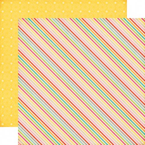 Echo Park Paper Company - Summer Bliss Collection - 12x12" Paper - Summer Stripes