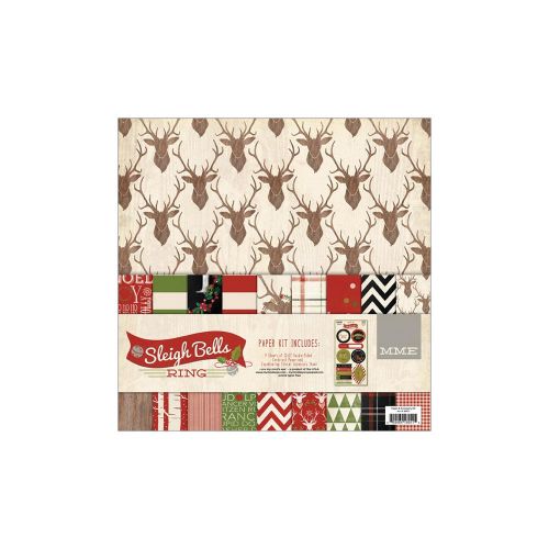 My Minds Eye - Sleigh Bells Ring Collection - Paper & Accessory Kit