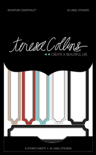 Teresa Collins Designs - Signature Essentials Label Stickers