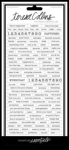 Teresa Collins Designs - Signature Essentials Journal Snippets