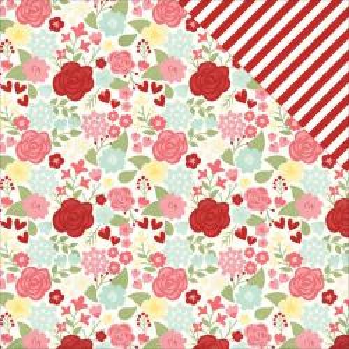 Simple Stories - You & Me - Cardstock 12"X12" - Power Of Love