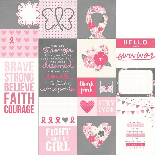Simple Stories - Hope - Simple Set Double-Sided Elements Cardstock 12"X12" - Elements 2