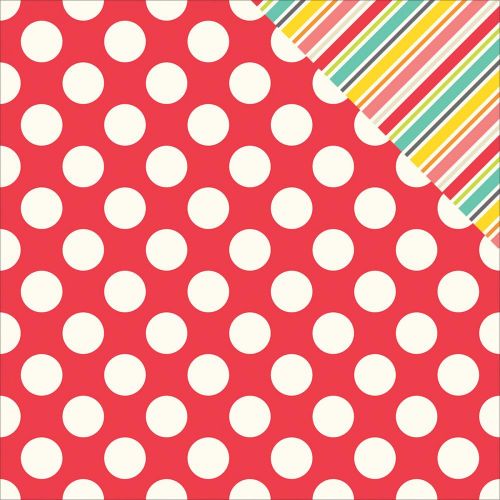 Simple Stories - Let's Party Double-Sided Cardstock 12"X12" - Woo Hoo!